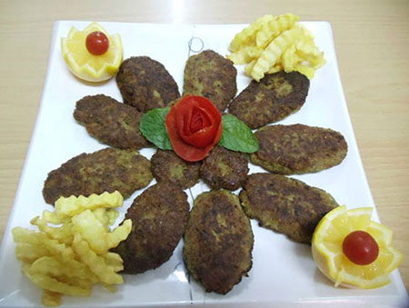 مدل تزیین مجلسی کتلت و کوکو