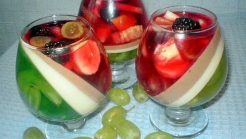 مدل های تزیین ژله های تک نفره