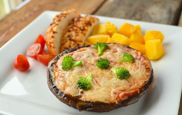 پیتزای قارچ پورتوبلا برای بچه ها2