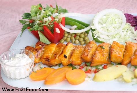 ماهی استروژن کبابی