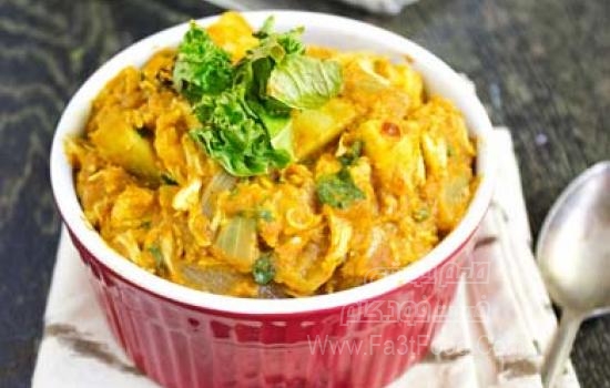 خورش کاری کدو