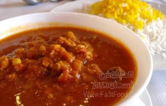 خورشت آلو قیمه