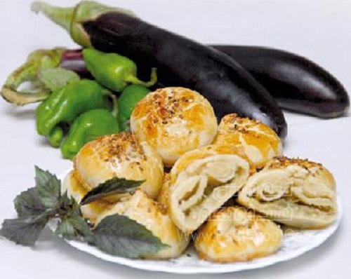 کلوچه بادمجان کبابی