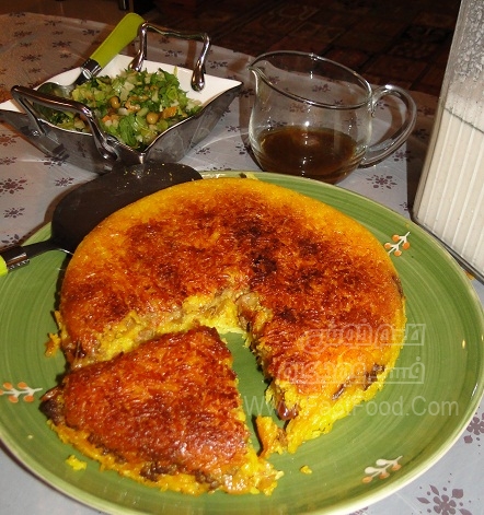 ته چین بادمجان