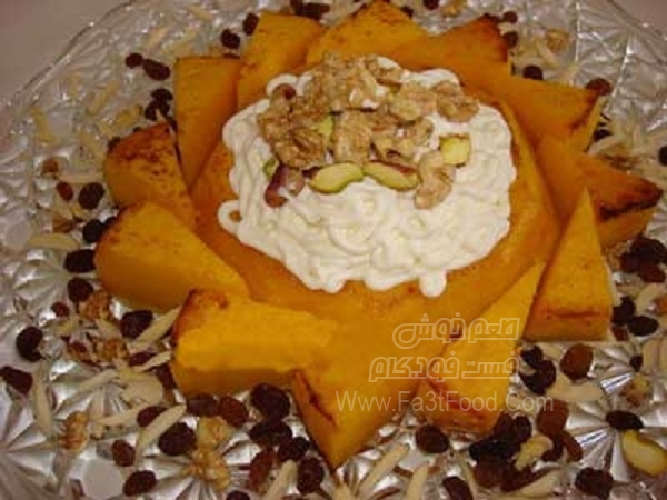دسر کدو زرد
