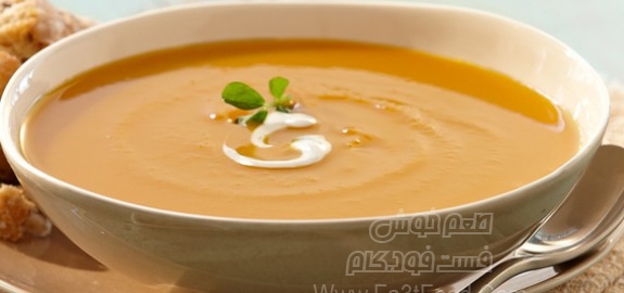 سوپ کدو حلوایی