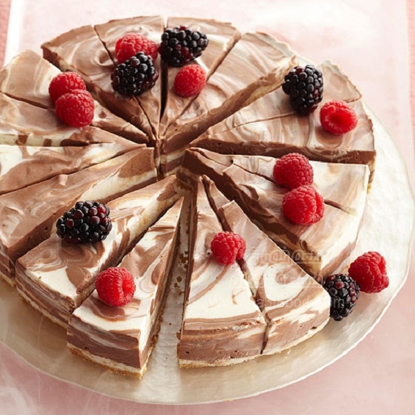 چیز کیک شکلاتی
