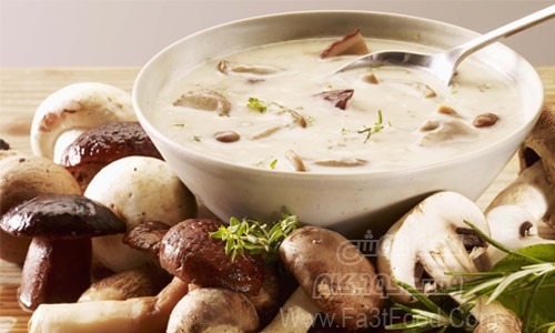 سوپ قارچ روسیه