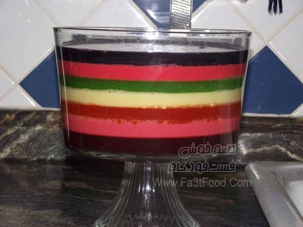 ژله هفت لایه