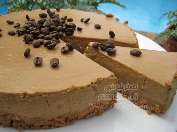 چیز کیک قهوه