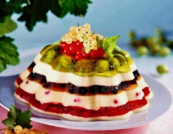 ژله طبقه ای