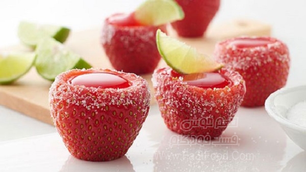 ژله توت فرنگی