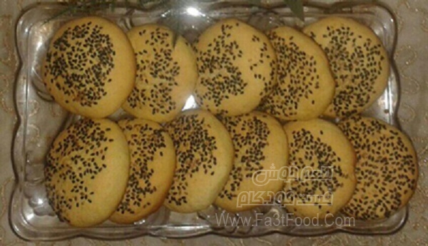 کلوچه کنجدی نرم خانگی