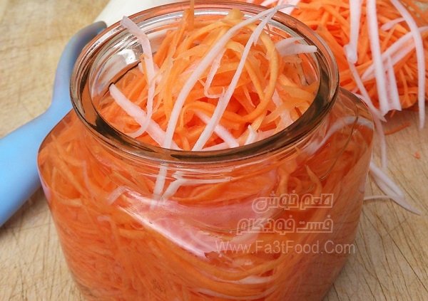 ترشی هویج ساده