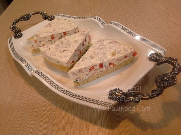 سالاد پنیر قالبی