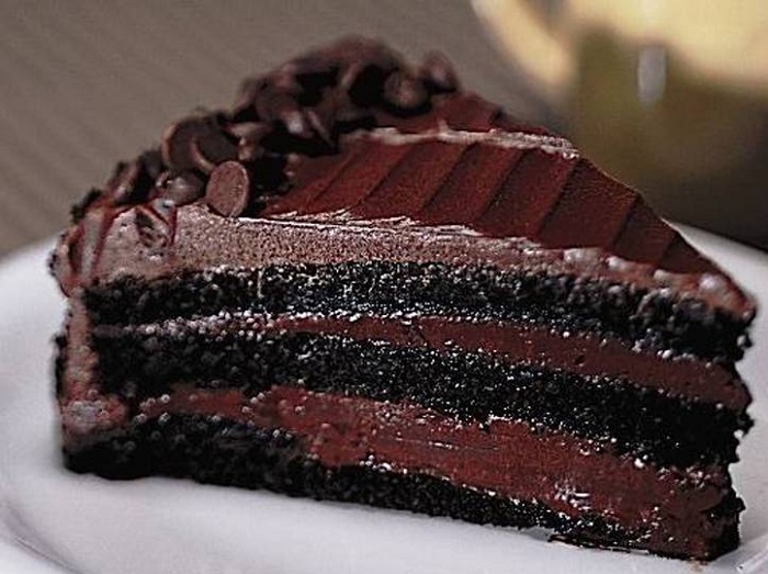 Image result for ‫کیک خیس شکلاتی‬‎