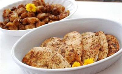 آموزش طرز تهیه مرغ سرخ شده با لیمو عمانی